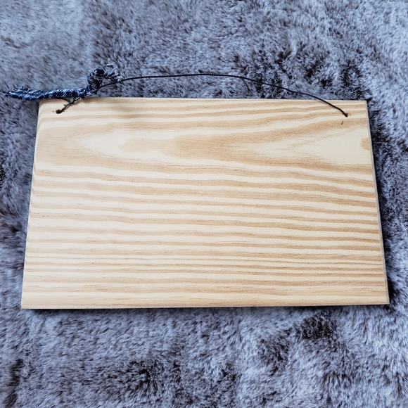 Cute Blue & White Rustic Country Sign - Picture 7 of 7